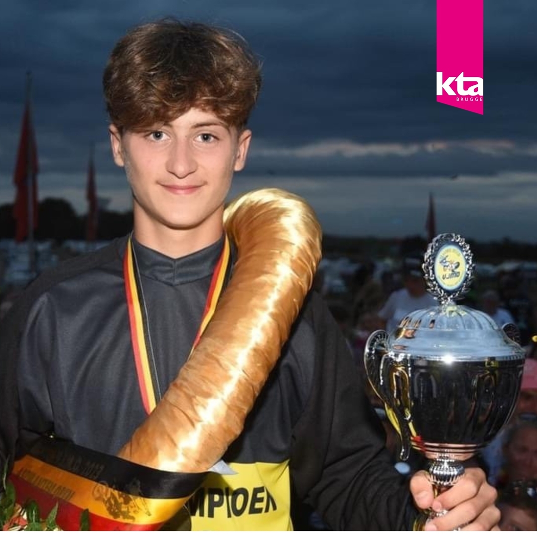Arthur Decouter uit 3SSW1 won het Belgisch kampioenschap motorcross !🥇🏍️❤